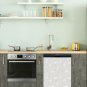 Dishwasher Magnet Cover - Reusable Magnetic Tiles Decal - Pack of 4 Tiles - V047
