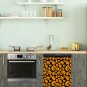 Dishwasher Magnet Cover - Reusable Magnetic Tiles Decal - Pack of 4 Tiles - V052
