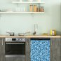 Dishwasher Magnet Cover - Reusable Magnetic Tiles Decal - Pack of 4 Tiles - V060