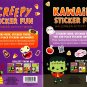 Creepy & Kawaii & Spooky - Halloween Sticker Activity Book (Set of 2 Books)