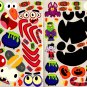 Creepy & Kawaii & Spooky - Halloween Sticker Activity Book (Set of 2 Books)