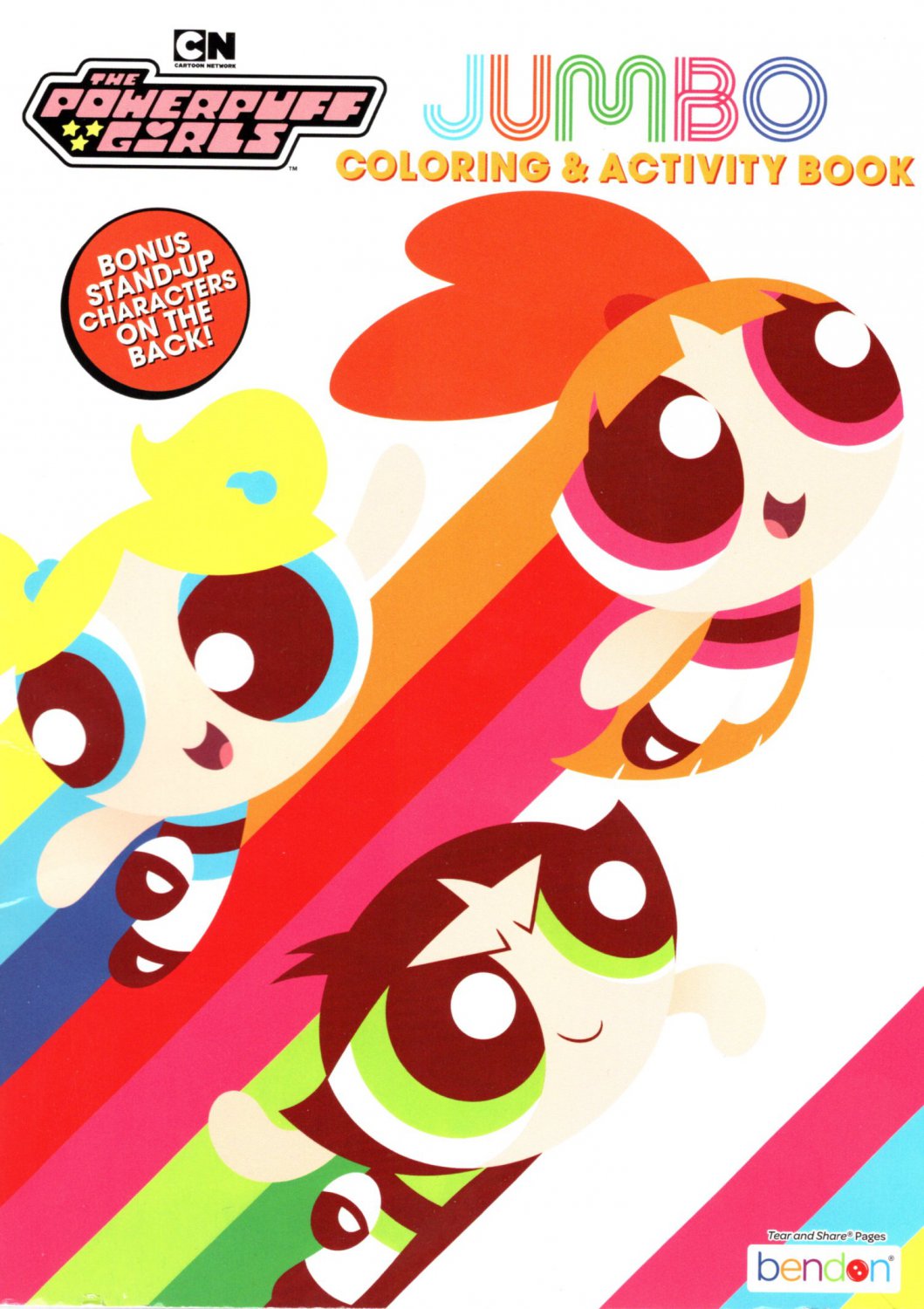 The Powerpuff Girls Jumbo Coloring & Activity Book