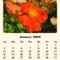 2026 CD-Style Desk Calendar 12 Months Calendar / Planner / (Flowers)