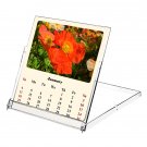 2026 CD-Style Desk Calendar 12 Months Calendar / Planner / (Flowers)