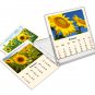 2026 CD-Style Desk Calendar 12 Months Calendar / Planner / (Sunflowers)