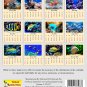 2026 CD-Style Desk Calendar 12 Months Calendar / Planner / (Tropical Fishes)