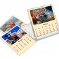 2026 CD-Style Desk Calendar 12 Months Calendar / Planner / (Tropical Fishes)