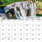 2026 CD-Style Desk Calendar 12 Months Calendar / Planner / (Waterfalls)