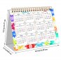 2026-12 Months Desk Calendar Desktop Planner with To-Do List (Edition #01)