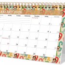 2026-12 Months Desk Calendar Desktop Planner with To-Do List (Edition #010)