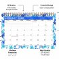 2026-12 Months Desk Calendar Desktop Planner with To-Do List (Edition #012)