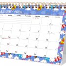2026-12 Months Desk Calendar Desktop Planner with To-Do List (Edition #014)