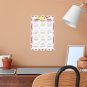 2026 Peel & Stick Calendar - Today is my Lucky Day Removable - 03 (12"x 8")