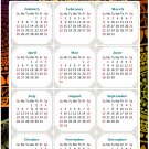 2026 Peel & Stick Calendar - Today is my Lucky Day Removable - 07 (12"x 8")