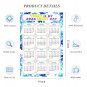 2026 Peel & Stick Calendar - Today is my Lucky Day Removable - 012 (12"x 8")