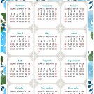 2026 Peel & Stick Calendar - Today is my Lucky Day Removable - 013 (12"x 8")
