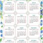 2026 Peel & Stick Calendar - Today is my Lucky Day Removable - 014 (12"x 8")