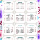 2026 Peel & Stick Calendar - Today is my Lucky Day Removable - 017 (12"x 8") 2026 Peel & Stick Calendar - Today is my Lucky Day Removable - 017 (12"x 8")