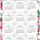 2026 Peel & Stick Calendar - Today is my Lucky Day Removable - 018 (12"x 8")