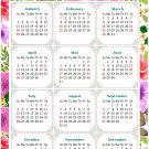 2026 Peel & Stick Calendar - Today is my Lucky Day Removable - 023 (12"x 8")