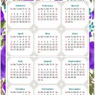 2026 Peel & Stick Calendar - Today is my Lucky Day Removable - 024 (12"x 8")