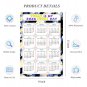 2026 Peel & Stick Calendar - Today is my Lucky Day Removable - 025 (12"x 8")