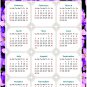 2026 Peel & Stick Calendar - Today is my Lucky Day Removable - 026 (12"x 8")