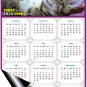 2026 Peel & Stick Calendar - Today is my Lucky Day Removable - Cat 08 (12"x 8")