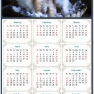 2026 Peel & Stick Calendar - Today is my Lucky Day Removable - Cat 011 (12"x 8")