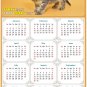 2026 Peel & Stick Calendar - Today is my Lucky Day Removable - Cat 018 (12"x 8")