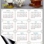 2026 Peel & Stick Calendar - Today is my Lucky Day Removable - Cat 019 (12"x 8")