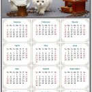 2026 Peel & Stick Calendar - Today is my Lucky Day Removable - Cat 019 (12"x 8")