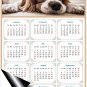 2026 Peel & Stick Calendar - Today is my Lucky Day Removable - Dogs 01 (9"x 6")