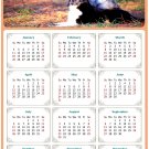 2026 Peel & Stick Calendar - Today is my Lucky Day Removable - Dogs 09 (9"x 6")