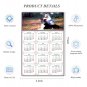2026 Peel & Stick Calendar - Today is my Lucky Day Removable - Dogs 09 (9"x 6")