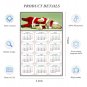 2026 Peel & Stick Calendar - Today is my Lucky Day Removable - Dogs 014 (9"x 6")