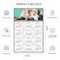 2026 Peel & Stick Calendar - Today is my Lucky Day Removable - Dogs 015 (9"x 6")