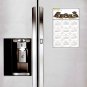 2026 Peel & Stick Calendar - Today is my Lucky Day Removable - Dogs 016 (9"x 6")