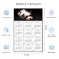 2026 Peel & Stick Calendar - Today is my Lucky Day Removable - Dogs 018 (9"x 6")