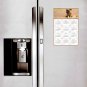 2026 Peel & Stick Calendar - Today is my Lucky Day Removable - Dogs 021 (9"x 6")