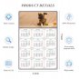 2026 Peel & Stick Calendar - Today is my Lucky Day Removable - Dogs 021 (9"x 6")