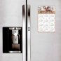 2026 Peel & Stick Calendar - Today is my Lucky Day Removable - Horses 09 (12"x 8")