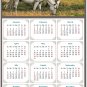 2026 Peel & Stick Calendar - Today is my Lucky Day Removable - Horses 013 (12"x 8")