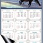 2026 Peel & Stick Calendar - Today is my Lucky Day Removable - Horses 015 (12"x 8")