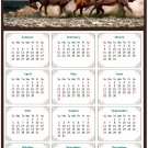 2026 Peel & Stick Calendar - Today is my Lucky Day Removable - Horses 01 (12"x 8") 2026 Peel & Stick Calendar - Today is my Lucky Day Removable - Horses 01 (12"x 8")
