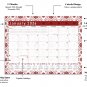 2026 Calendar 12 Months Student Calendar / Planner for 3-Ring Binder v014