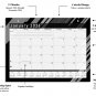 2026 Calendar 12 Months Student Calendar / Planner for 3-Ring Binder - B&W v013