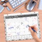 2026 Calendar 12 Months Student Calendar / Planner for 3-Ring Binder - B&W v014