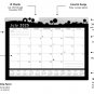 2026 Calendar 12 Months Student Calendar / Planner for 3-Ring Binder v015
