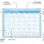 2026 Calendar 12 Months Student Calendar / Planner for 3-Ring Binder v018